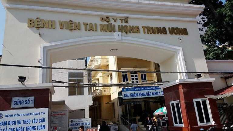 Bệnh viện tai mũi họng trung ương là cơ sở cắt amidan tốt nhất tại Hà Nội