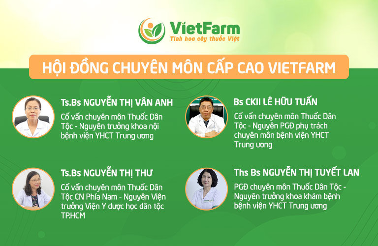 Hội đồng chuyên môn cấp cao Dược liệu Vietfarm