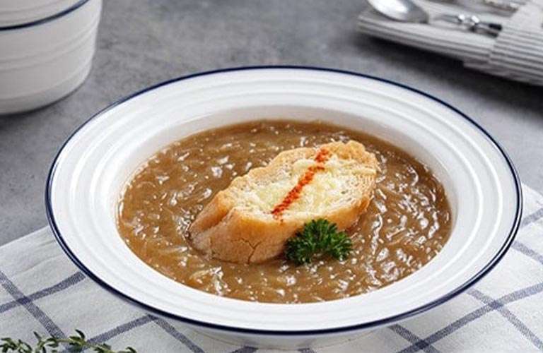 Món súp hành tây được biết mang đến tác dụng thông mạch và tăng cường sức khỏe sinh lý