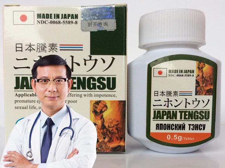 Hỗ trợ điều trị rối loạn cương dương với Japan Tengsu của Nhật Bản