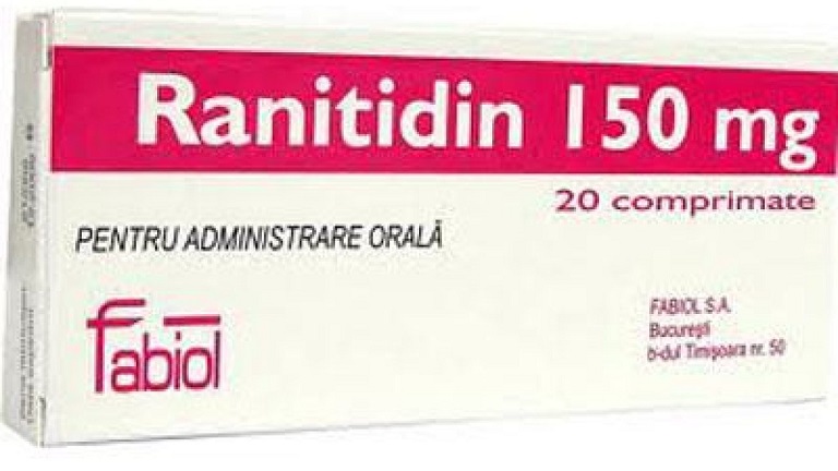 Thuốc Ranitidin giúp kháng histamin H2