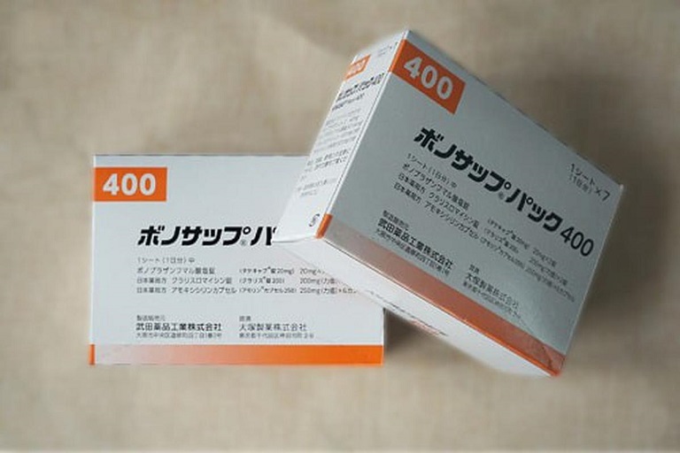 Thuốc đặc trị vi khuẩn Hp của Nhật Bản Lansup 400
