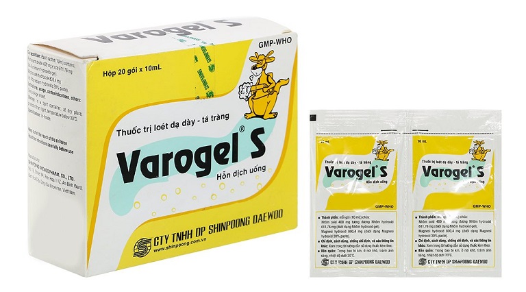 Thuốc Varogel thường được chỉ định dùng sau ăn