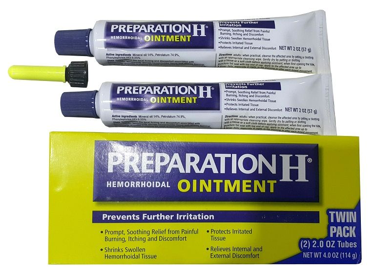 Preparation H Ointment là một thuốc dạng gel có nguồn gốc từ Mỹ