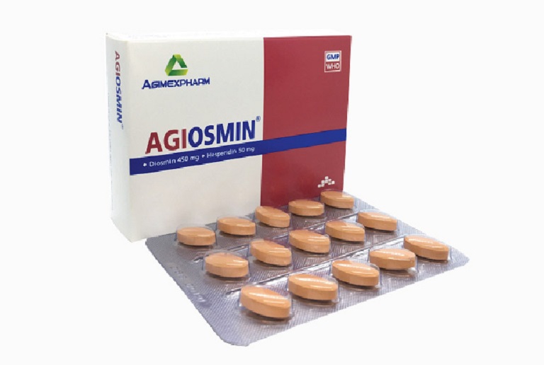 Agiosmin là thuốc kê đơn chữa trĩ nội, trĩ ngoại cấp và mãn tính