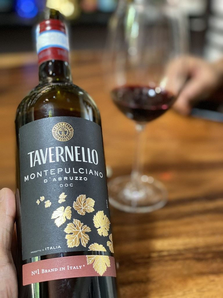 Rượu Vang Ý Tavernello Montepulciano D’Abruzzo thể hiện sự đẳng cấp
