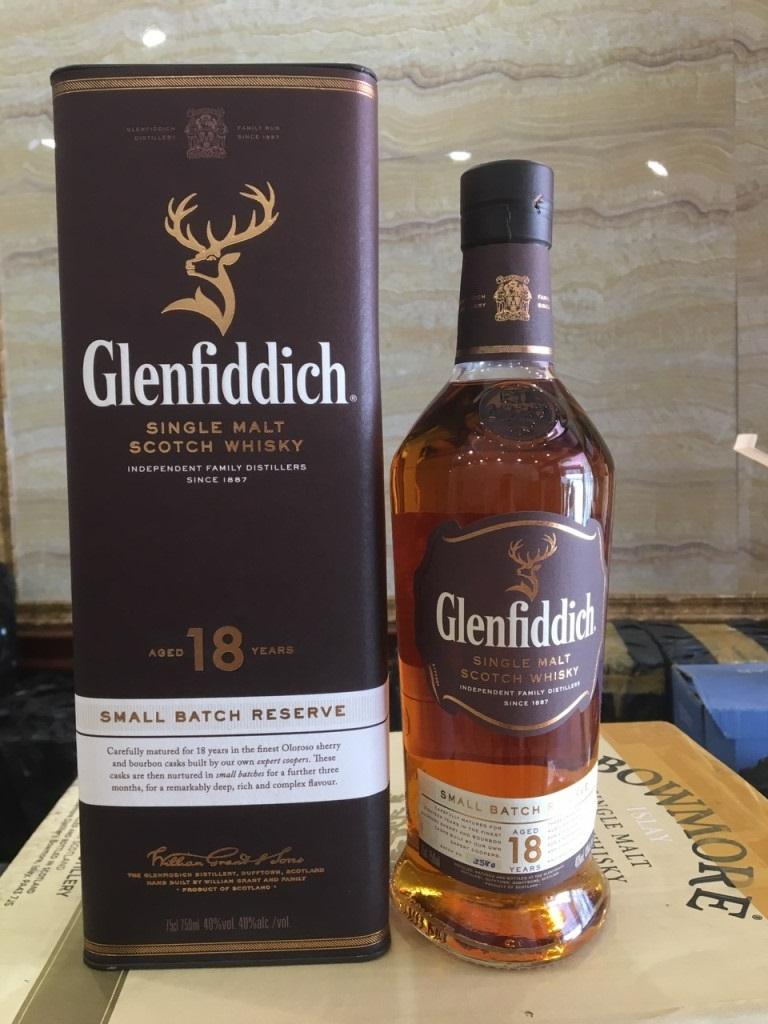 Rượu Glenfiddich của Scotland hiện có mặt ở nhiều quốc gia trên thế giới